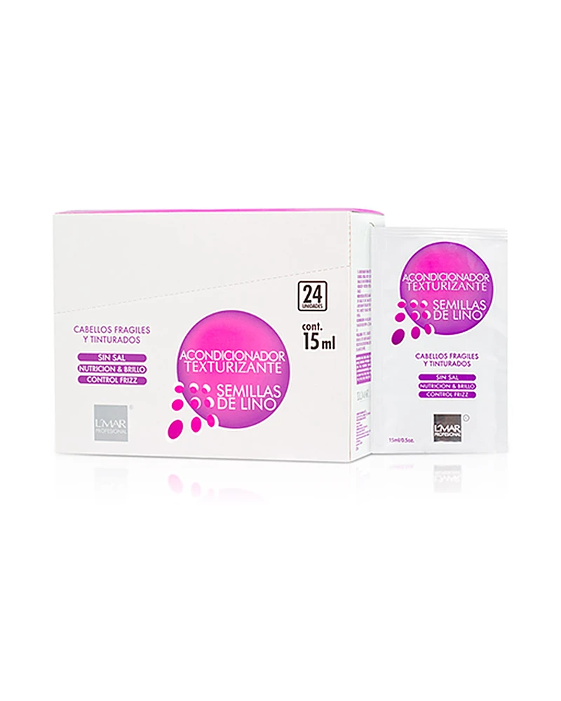Acondicionador Texturizante Semillas De Lino L'Mar Profesional · 15 ml